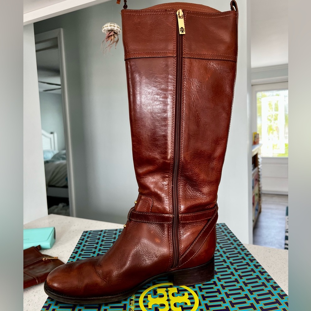 Tory Burch Brita Riding Boot - Picture 8 of 16